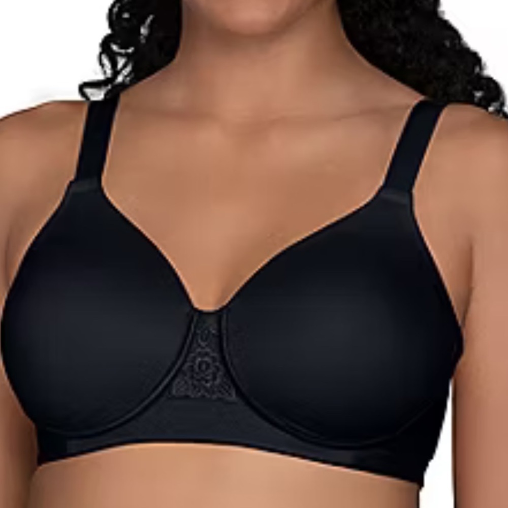 NWOT Vanity Fair Beauty Back Full-Figure Smoothing Comfort Wireless Bra #71380